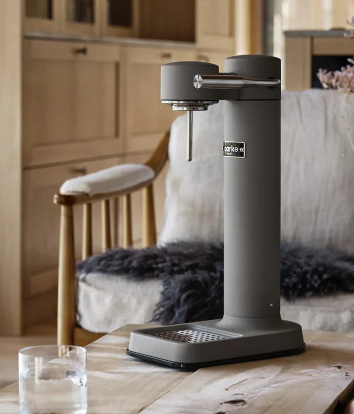 Aarke Carbonator 3 Matte Grey – side profile view