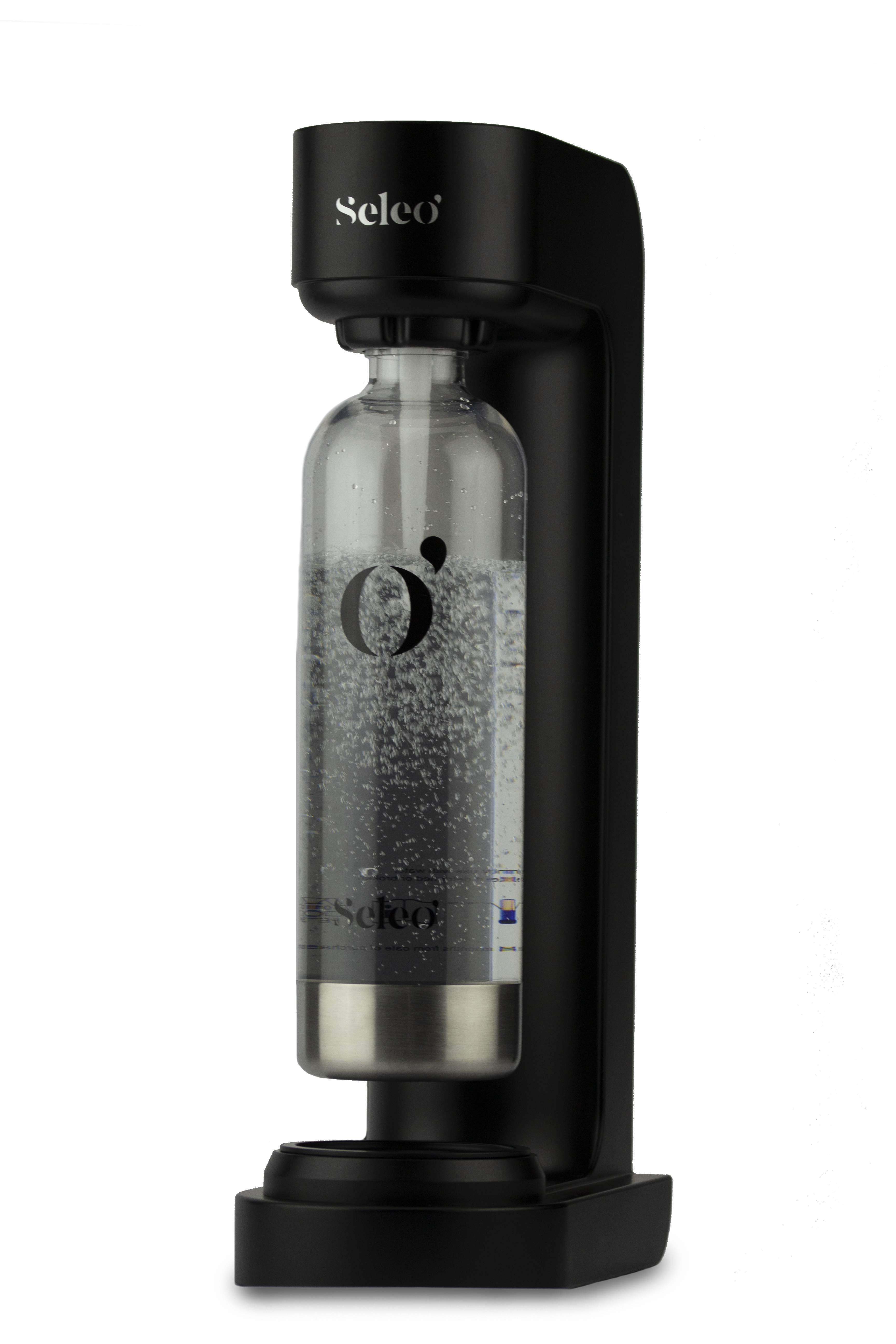 Lumi soda maker in Matte Black – sparkling water maker by Seleo UAE