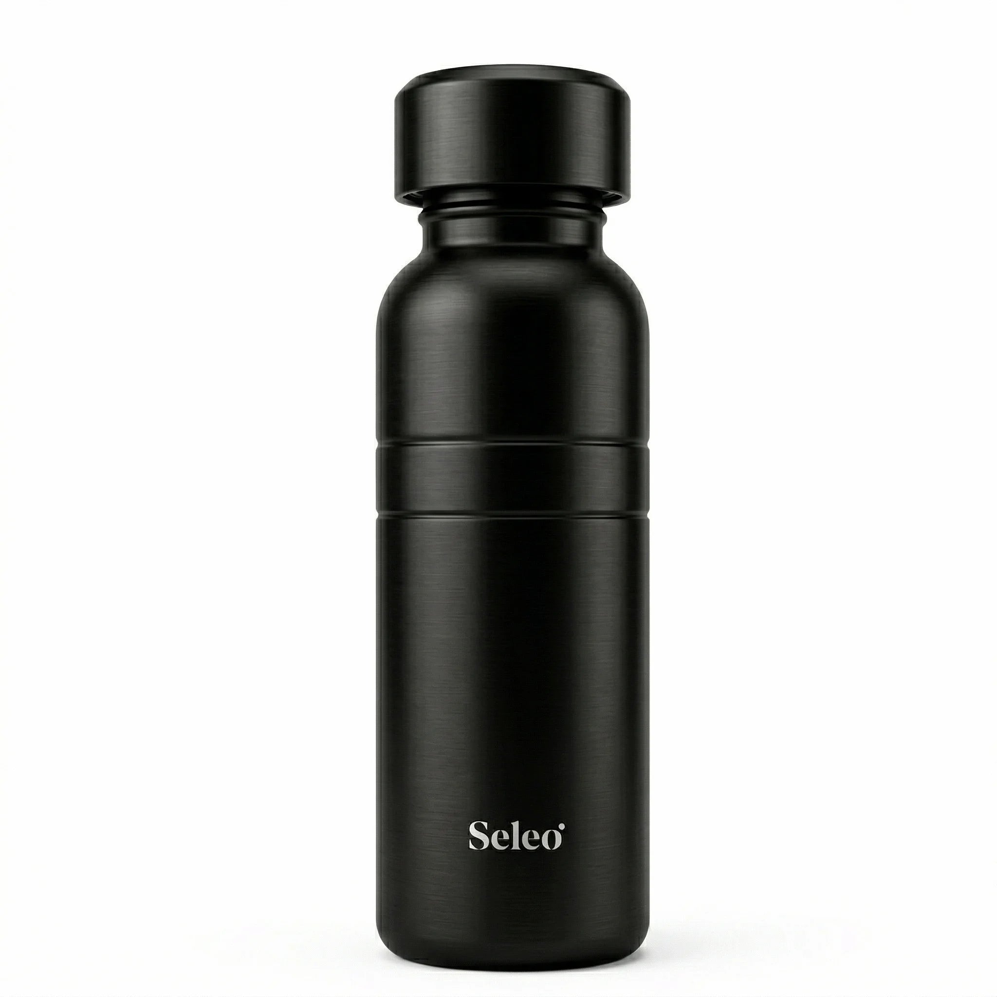Seleo 1L stainless steel reusable bottle for sparkling water makers – compatible with Qarbo & Lumi, perfect for UAE homes