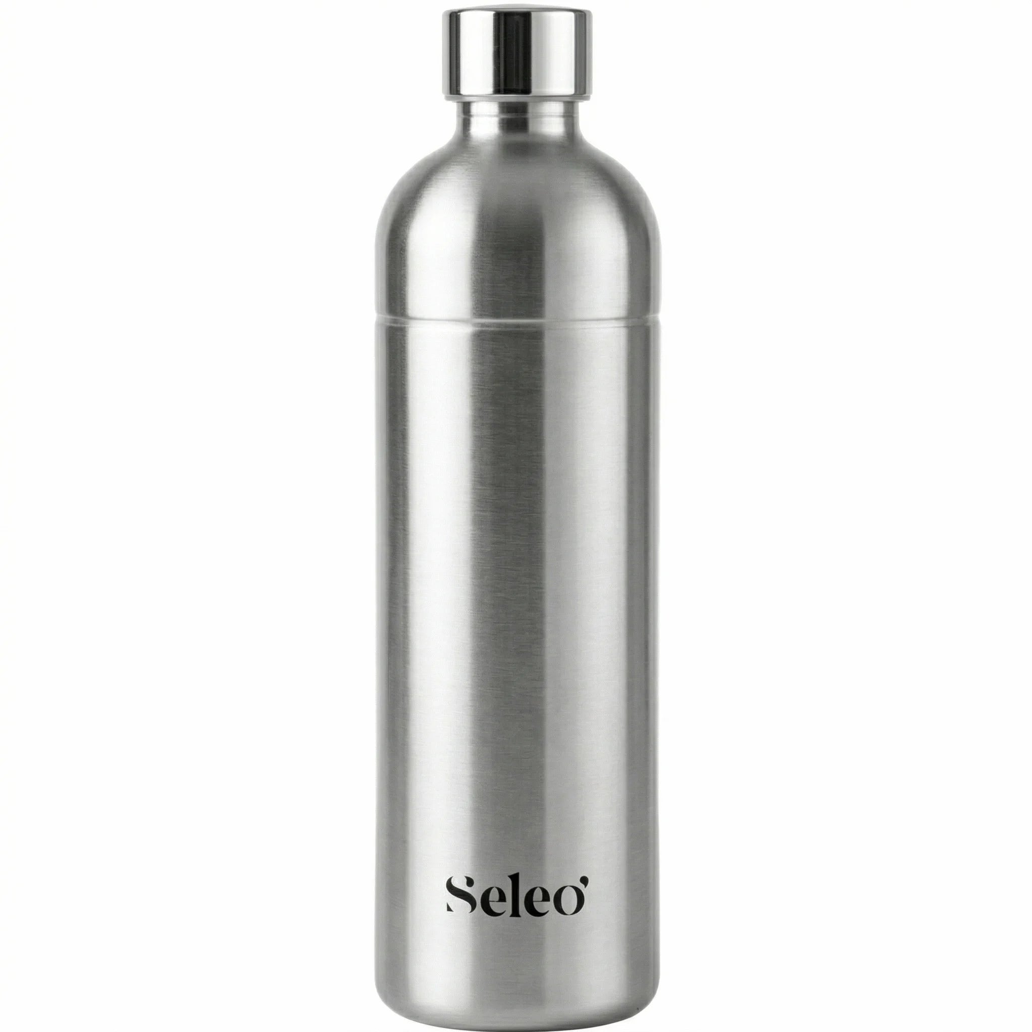 Lumi 1L stainless steel reusable water bottle for sparkling water maker – compatible with Lumi soda maker, perfect for home use in UAE